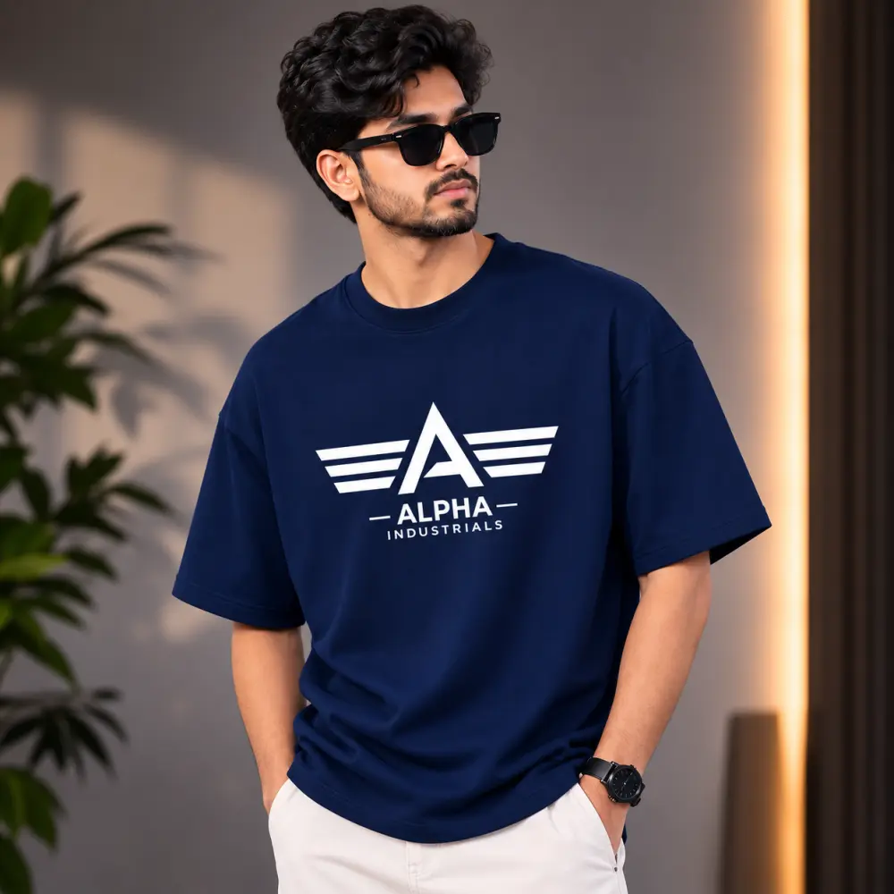 প্রিমিয়াম ড্রপ শোল্ডার টি-শার্ট - ALPA Industrials