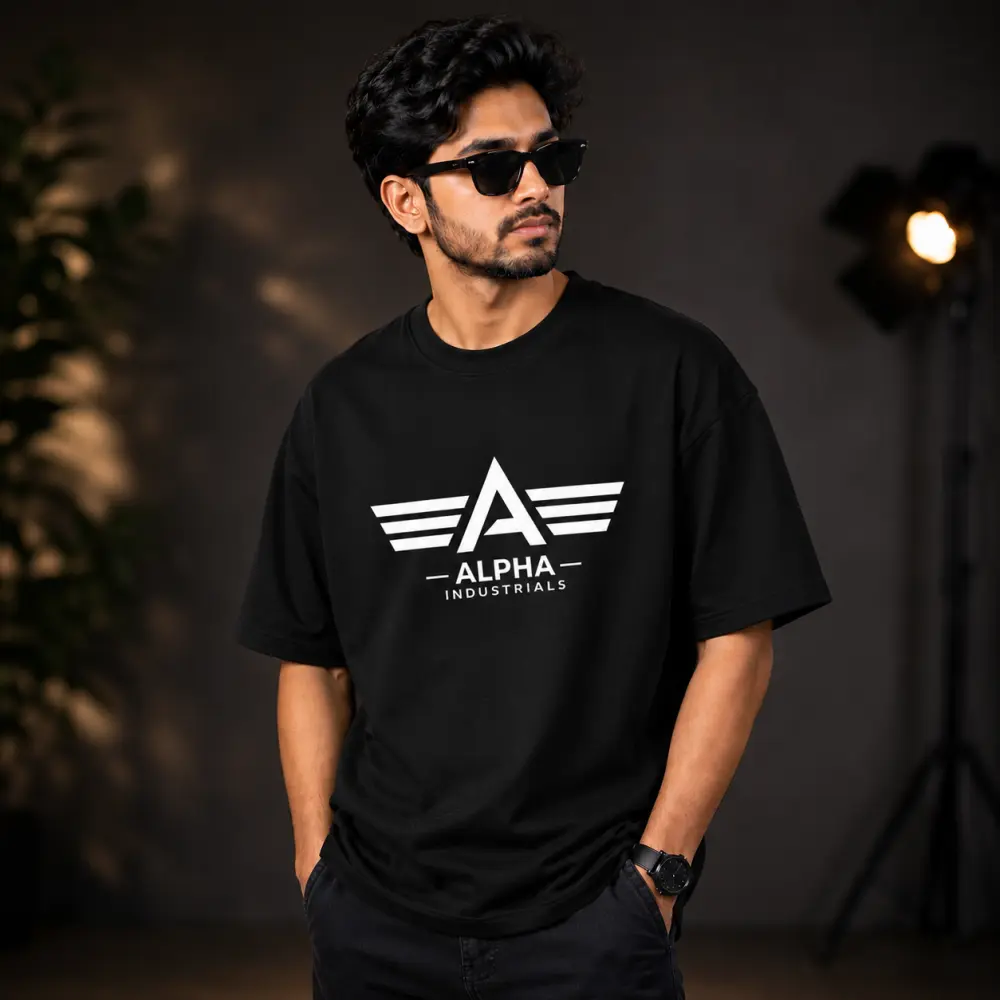 প্রিমিয়াম ড্রপ শোল্ডার টি-শার্ট - ALPA Industrials